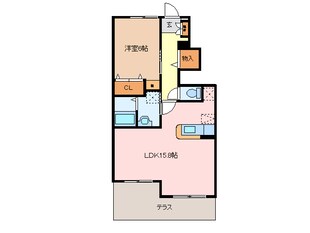 東松阪駅 徒歩18分 1階の物件間取画像